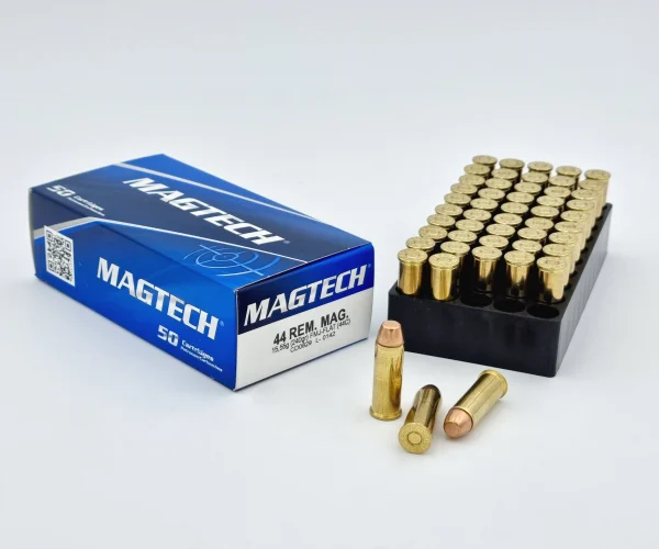 Magtech .44 Remington Magum Vollmantel Flachkopf 15,6g/240grs. – Bild 2
