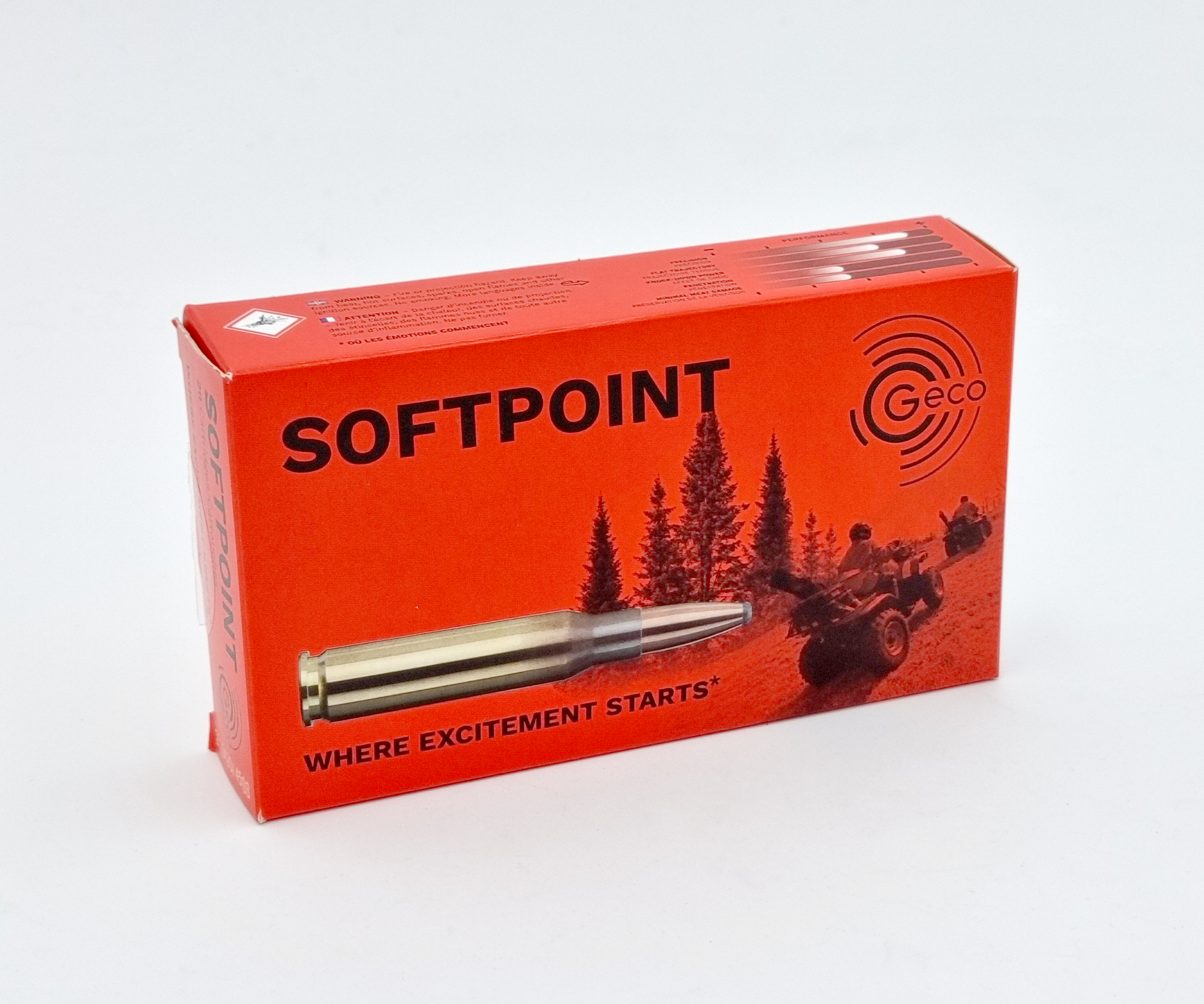 Geco .308 Win. Softpoint Teilmantel 11,0g/170grs.