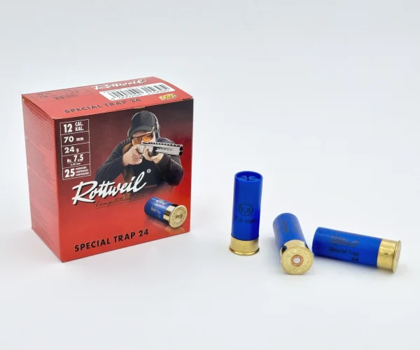 Rottweil 12/70 Special Trap 2,4mm 24g – Bild 2