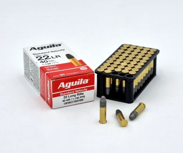 Aguila .22 lr. Lead SP - Super Extra SV - Standard Velocity - Solid Point 2,6g/40grs. – Bild 2
