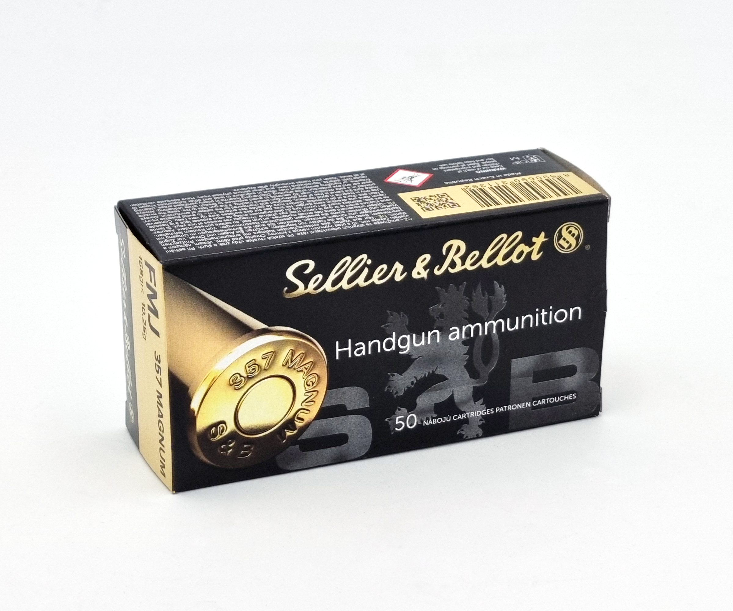 Sellier & Bellot .357 Mag. Vollmantel 10,24g/158grs.