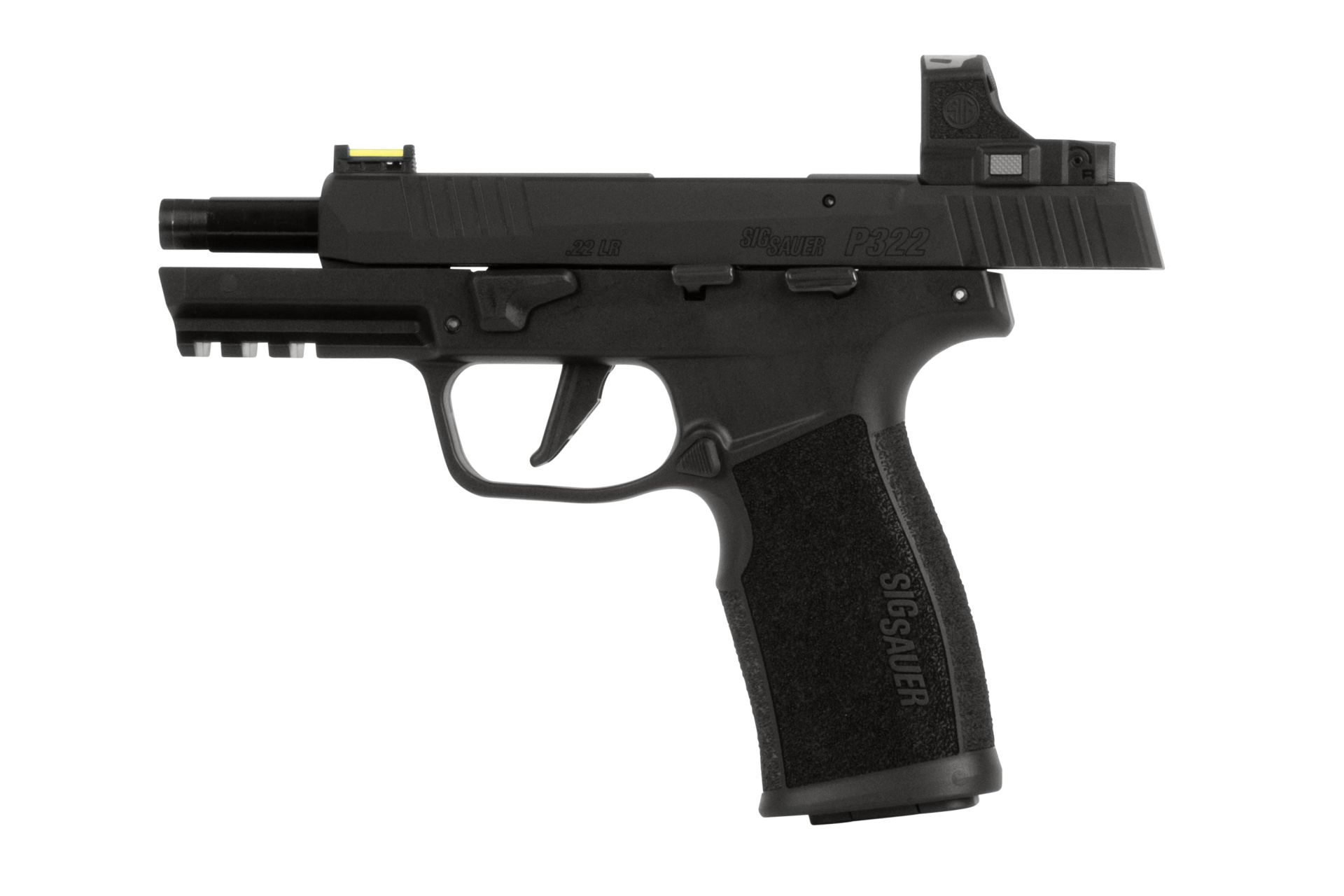 SIG SAUER P322 mit ROMEO-RS Compact .22lr HV - Selbstladepistole – Bild 5