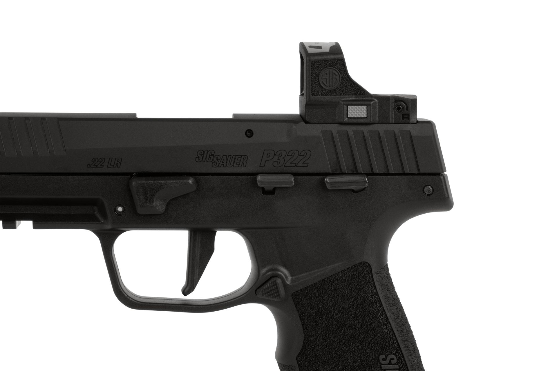 SIG SAUER P322 mit ROMEO-RS Compact .22lr HV - Selbstladepistole – Bild 6