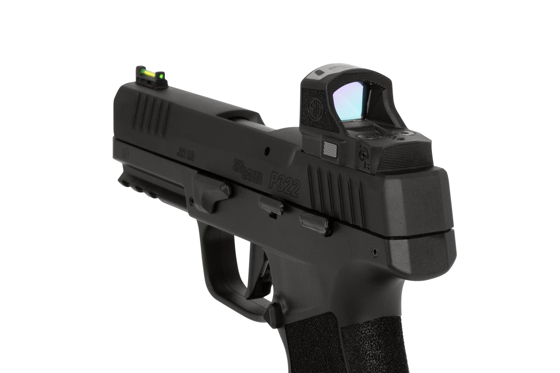 SIG SAUER P322 mit ROMEO-RS Compact .22lr HV - Selbstladepistole – Bild 7
