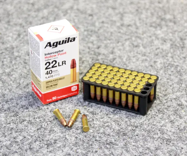AGUILA MUNITION .22 LR 40GR INTERCEPTOR CPHP – Bild 2