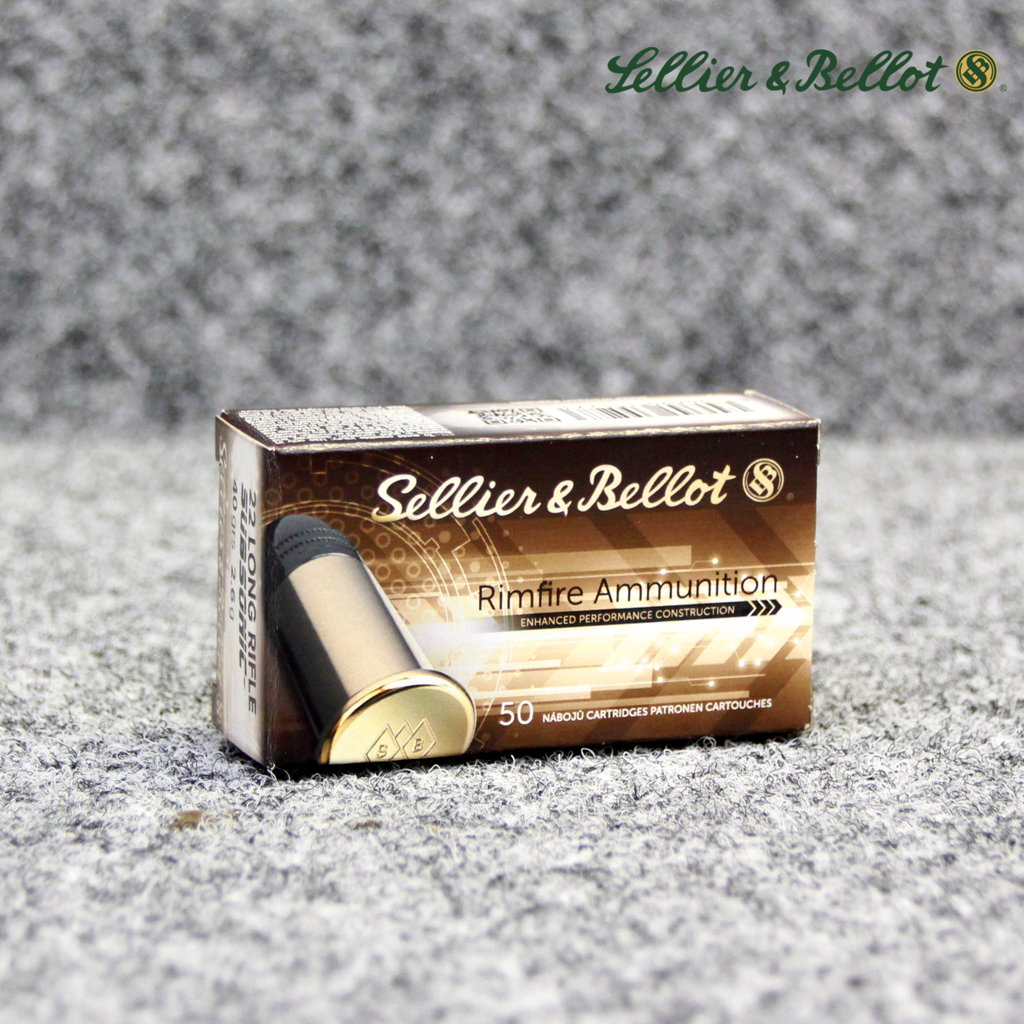 Sellier & Bellot .22 LR SUBSONIC 40gr