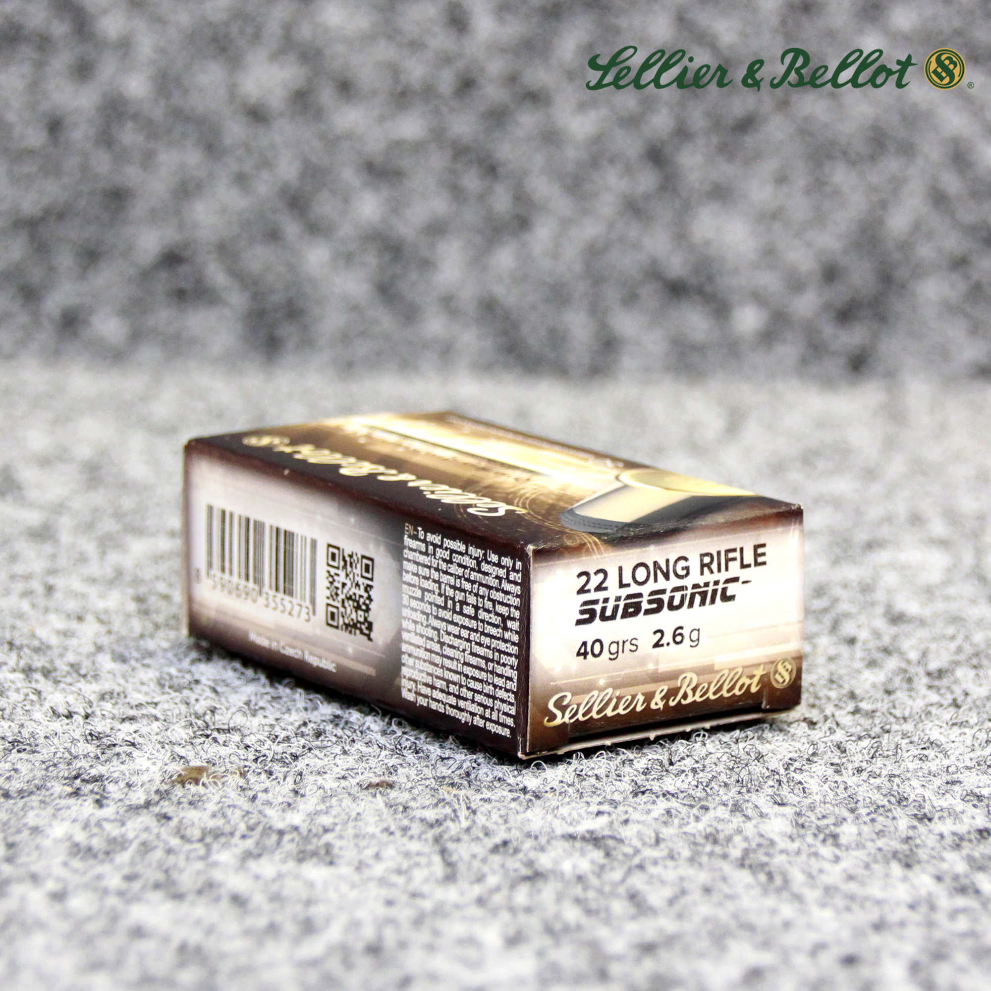 Sellier & Bellot .22 LR SUBSONIC 40gr – Bild 3