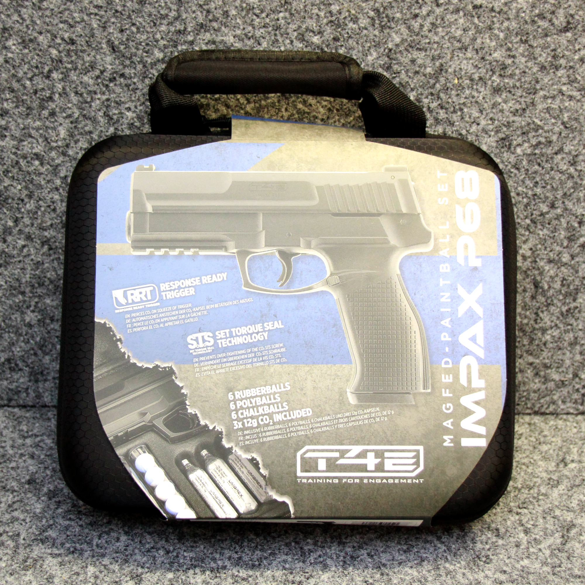 Umarex T4E Impax P68 Magfed-Paintball Set .68 – Bild 10